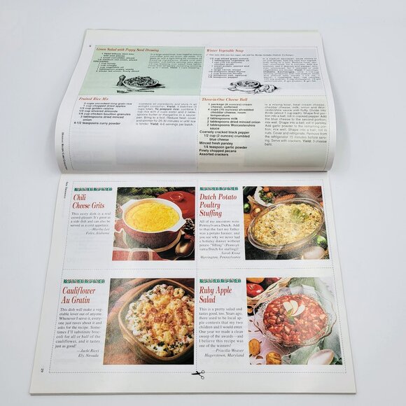 Taste Of Home Holiday Recipe Card Collection Holiday 1998 197 Festive Recipes - Picture 6 of 8
